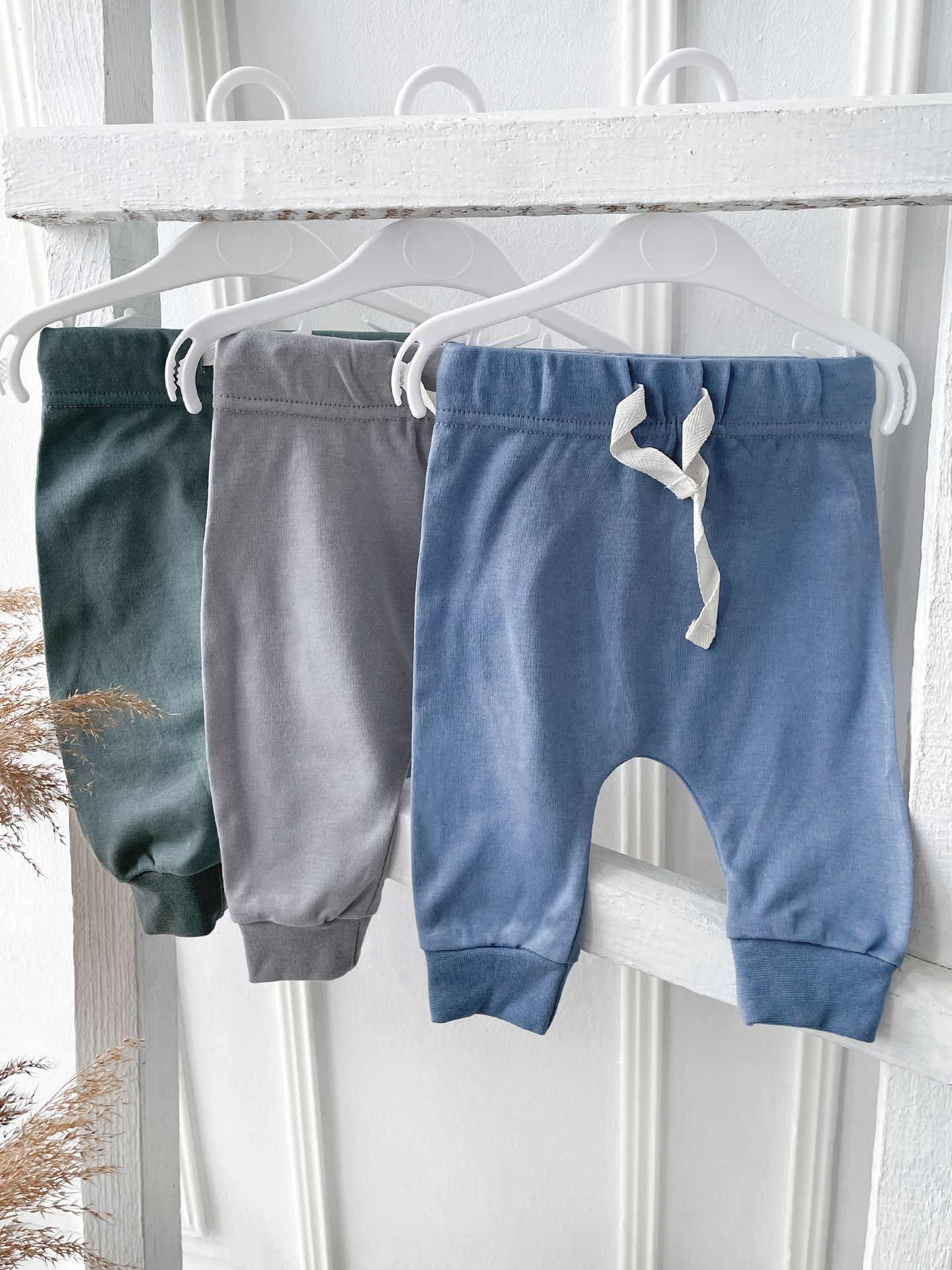 Штанишки на завязках 3 штуки «Silver kids»